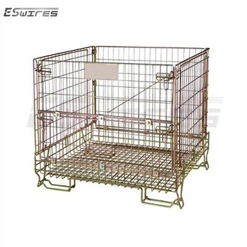 Katlanadigan metall to'rli konteyner