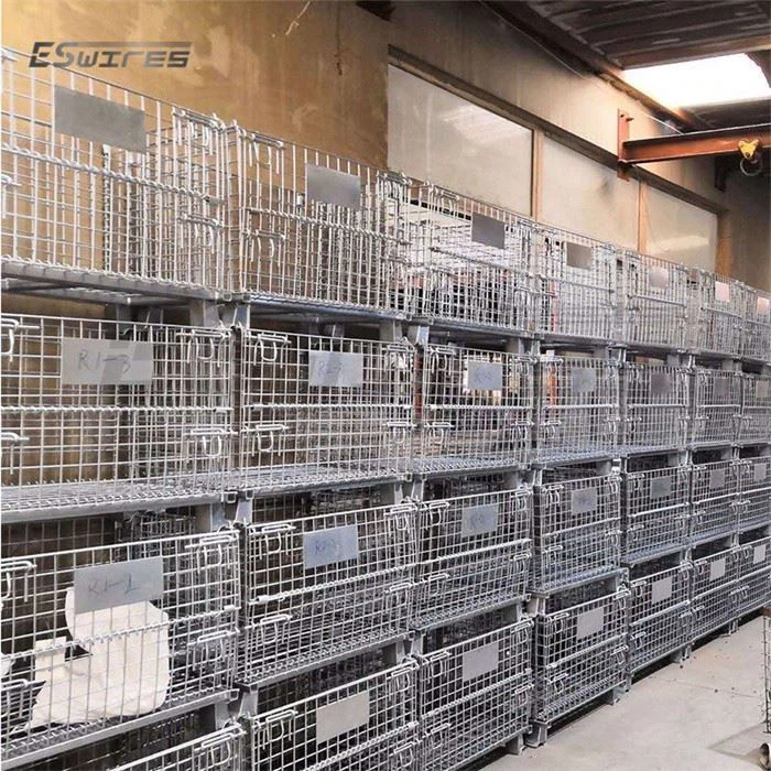 Wire Mesh Stackable Bins